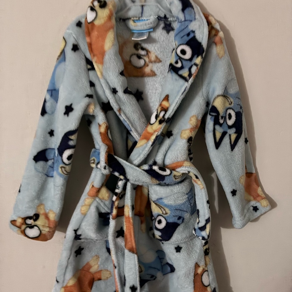 Bluey and Bingo robe
